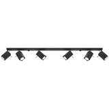 Plafondlamp MERIDA 6L zwart