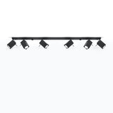 Plafondlamp MERIDA 6L zwart