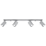 Plafondlamp MERIDA 4L grijs
