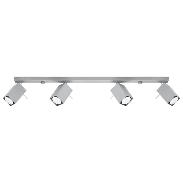 Plafondlamp MERIDA 4L grijs