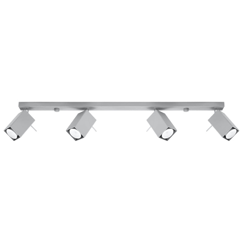 Plafondlamp MERIDA 4L grijs