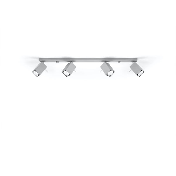 Plafondlamp MERIDA 4L grijs