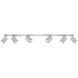 Plafondlamp MERIDA 6L grijs