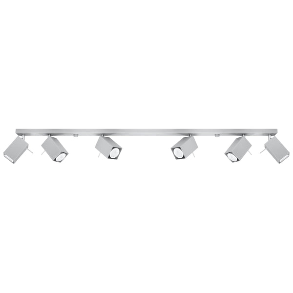Plafondlamp MERIDA 6L grijs