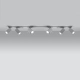 Plafondlamp MERIDA 6L wit