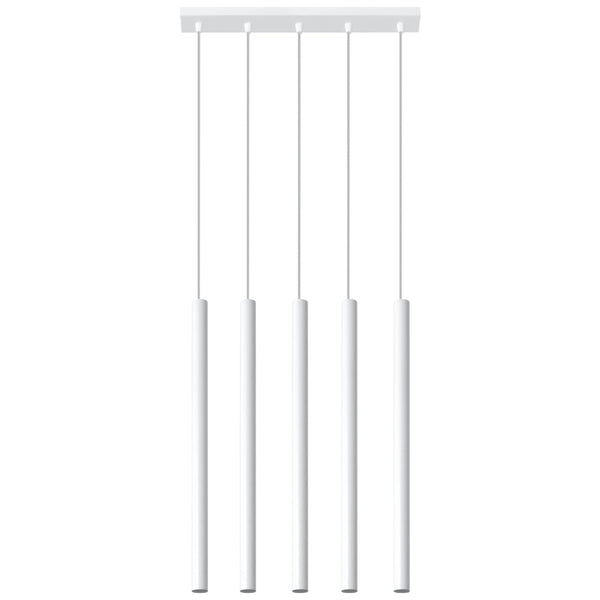 Hanglamp PASTELO 5 wit