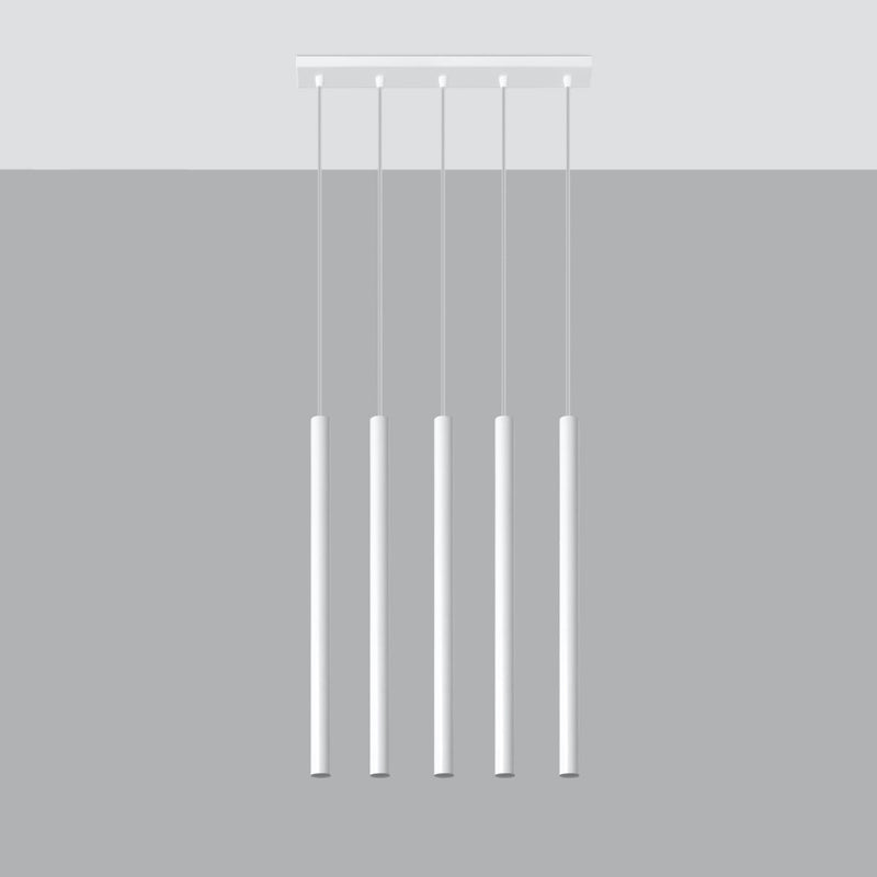 Hanglamp PASTELO 5 wit