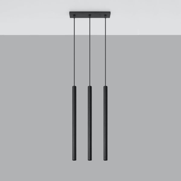 Hanglamp PASTELO 3 zwart