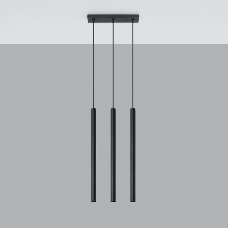 Hanglamp PASTELO 3 zwart