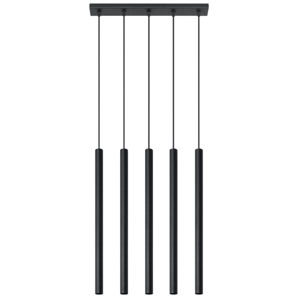 Hanglamp PASTELO 5 zwart