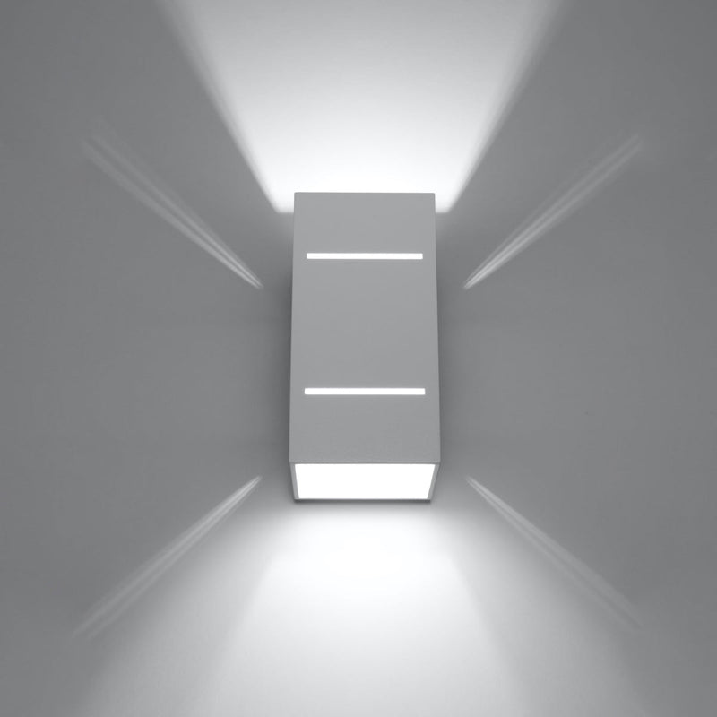 Wandlamp BLOCCO wit