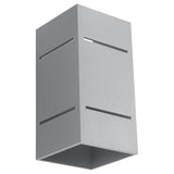 Wandlamp BLOCCO grijs