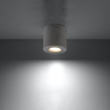 Plafondlamp ORBIS beton