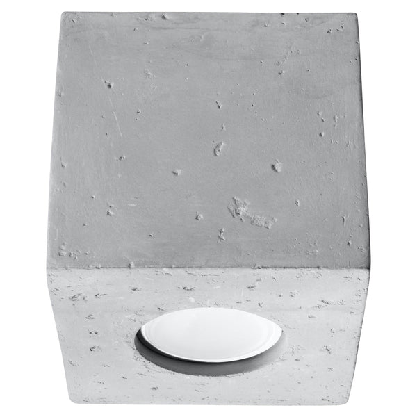 Plafondlamp QUAD beton