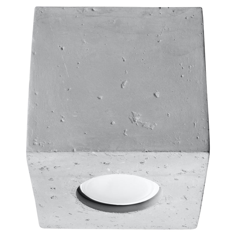 Plafondlamp QUAD beton