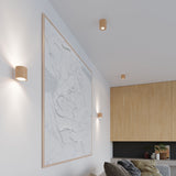 Wandlamp ORBIS naturel hout