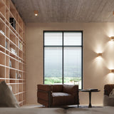 Plafondlamp QUAD naturel hout