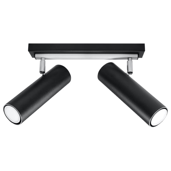 Plafondlamp DIREZIONE 2 zwart