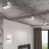 Wandlamp QUAD MAXI wit