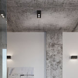 Wandlamp QUAD MAXI grijs