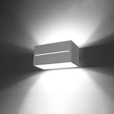 Wandlamp LOBO MAXI wit