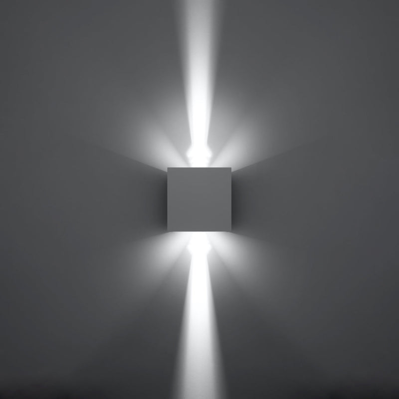 Wandlamp LUCA wit LED IP54