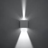 Wandlamp LUCA wit LED IP54