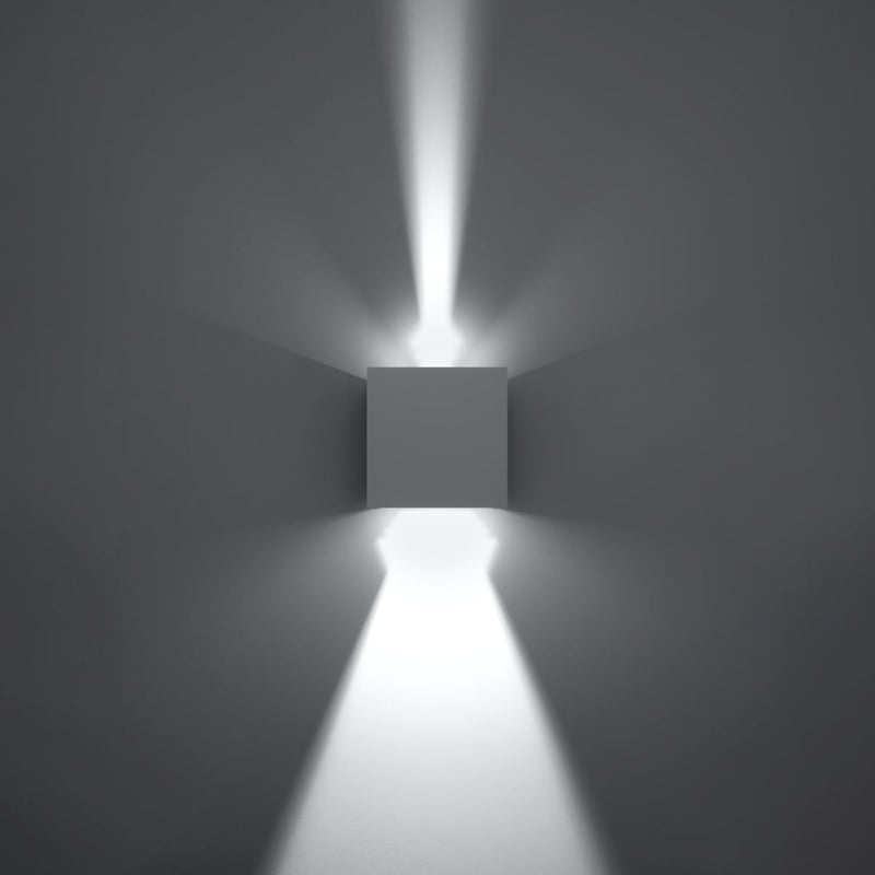 Wandlamp LUCA wit LED IP54