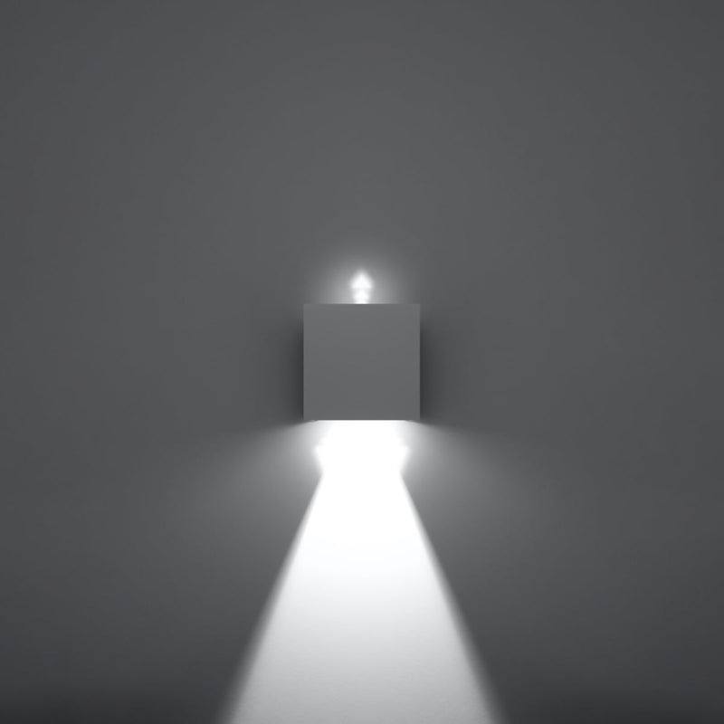 Wandlamp LUCA wit LED IP54