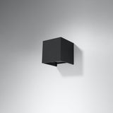 Wandlamp LUCA zwart LED IP54