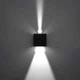 Wandlamp LUCA zwart LED IP54