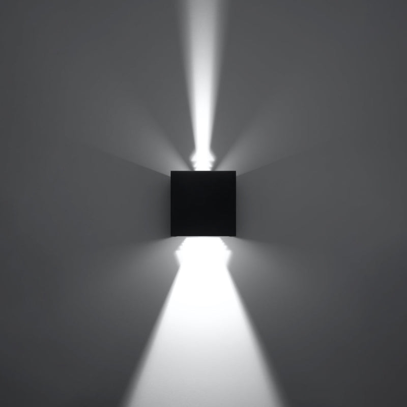 Wandlamp LUCA zwart LED IP54