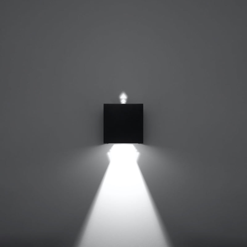Wandlamp LUCA zwart LED IP54