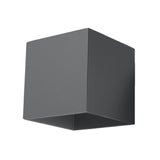 Wandlamp QUAD 1 antraciet