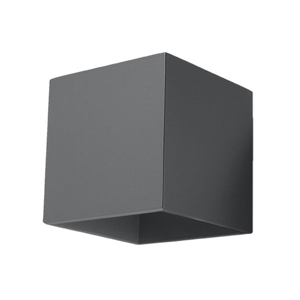 Wandlamp QUAD 1 antraciet