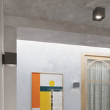 Wandlamp QUAD 1 antraciet