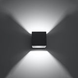 Wandlamp QUAD 1 antraciet