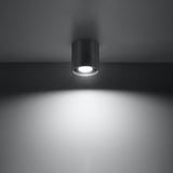 Plafondlamp ORBIS 1 antraciet