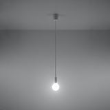 Hanglamp DIEGO 1 wit