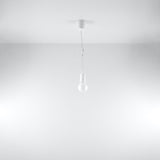 Hanglamp DIEGO 1 wit