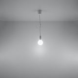 Hanglamp DIEGO 1 wit