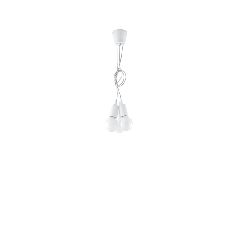 Hanglamp DIEGO 3 wit