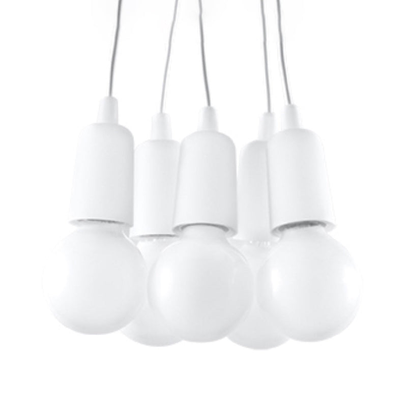 Hanglamp DIEGO 5 wit