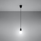Hanglamp DIEGO 1 zwart