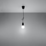 Hanglamp DIEGO 1 zwart