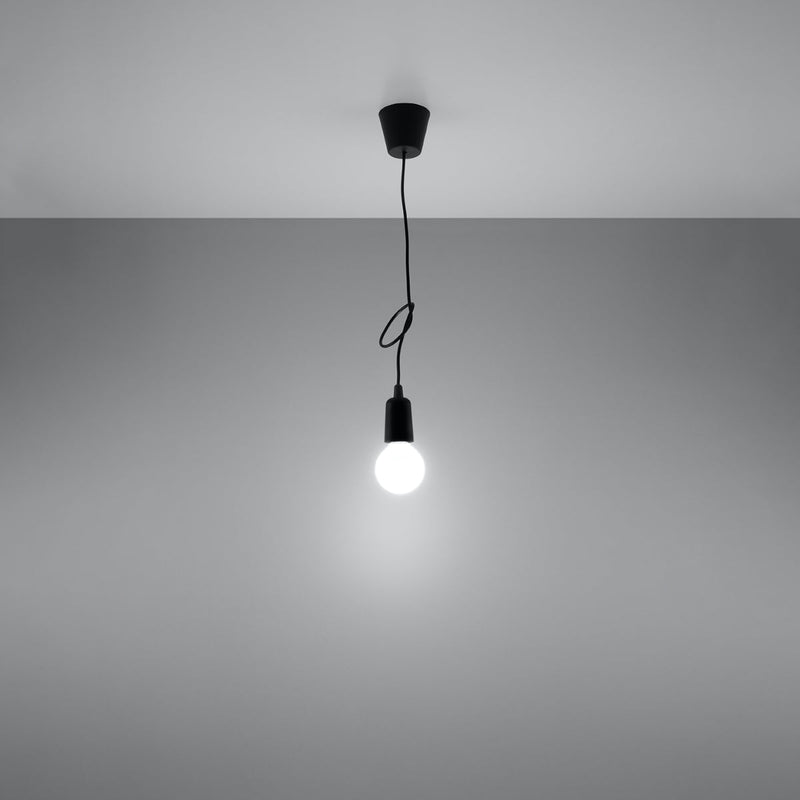 Hanglamp DIEGO 1 zwart