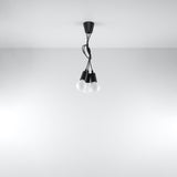 Hanglamp DIEGO 3 zwart