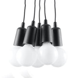 Hanglamp DIEGO 5 zwart