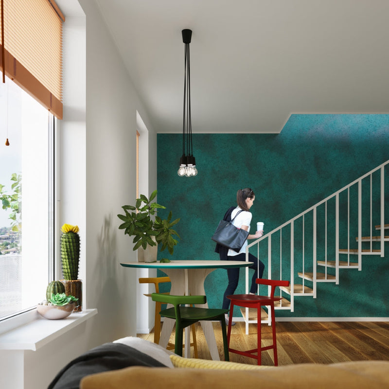 Hanglamp DIEGO 5 zwart