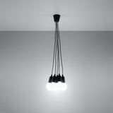 Hanglamp DIEGO 5 zwart